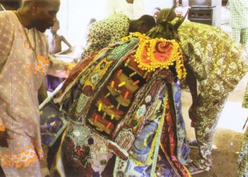 Egungun Festival in Ota