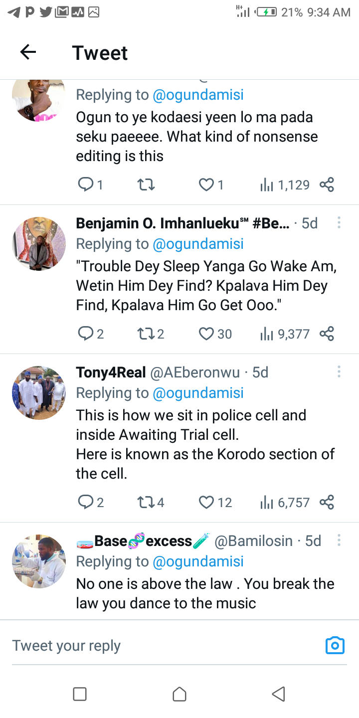 True: Seun Kuti Paraded with Criminals in Panti