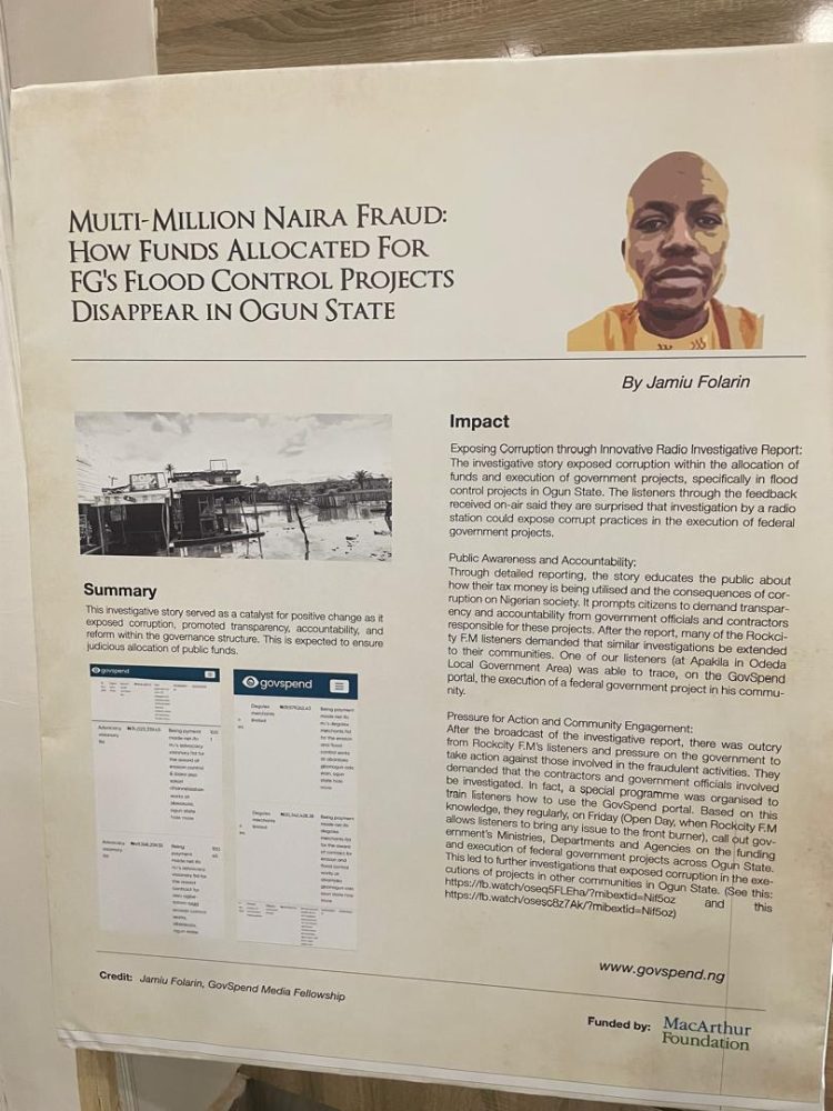 Jamiu Folarin Wins CJID’s Best Reporting on Social Accountability in West Africa