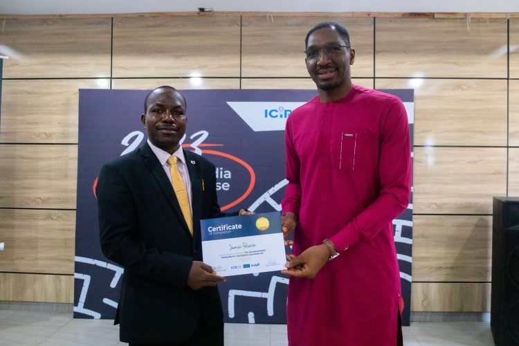 Jamiu Folarin Wins CJID’s Best Reporting on Social Accountability in West Africa